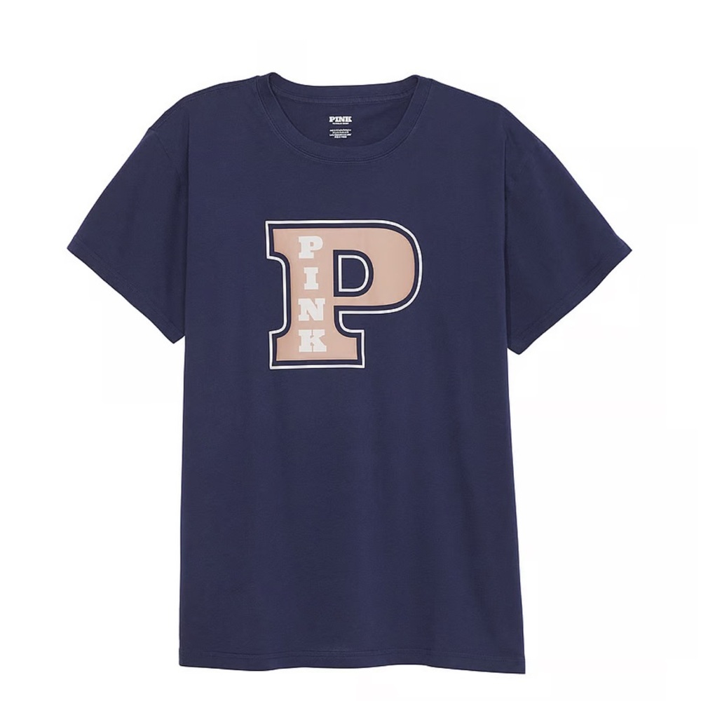 New pink‎ campus tee